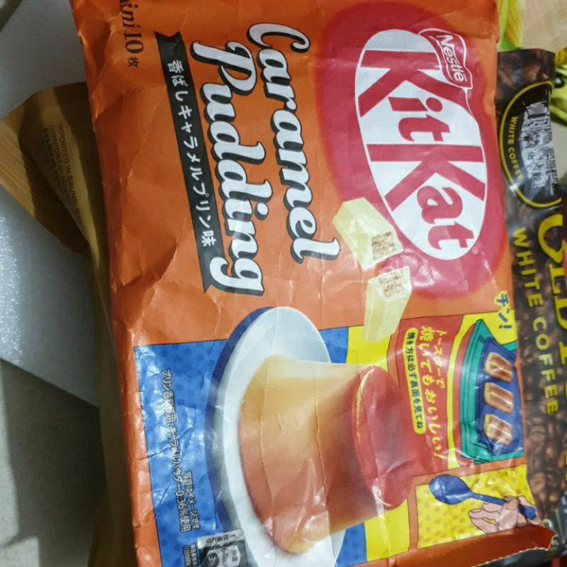 Kitkat caramel pudding 10pcs coklat