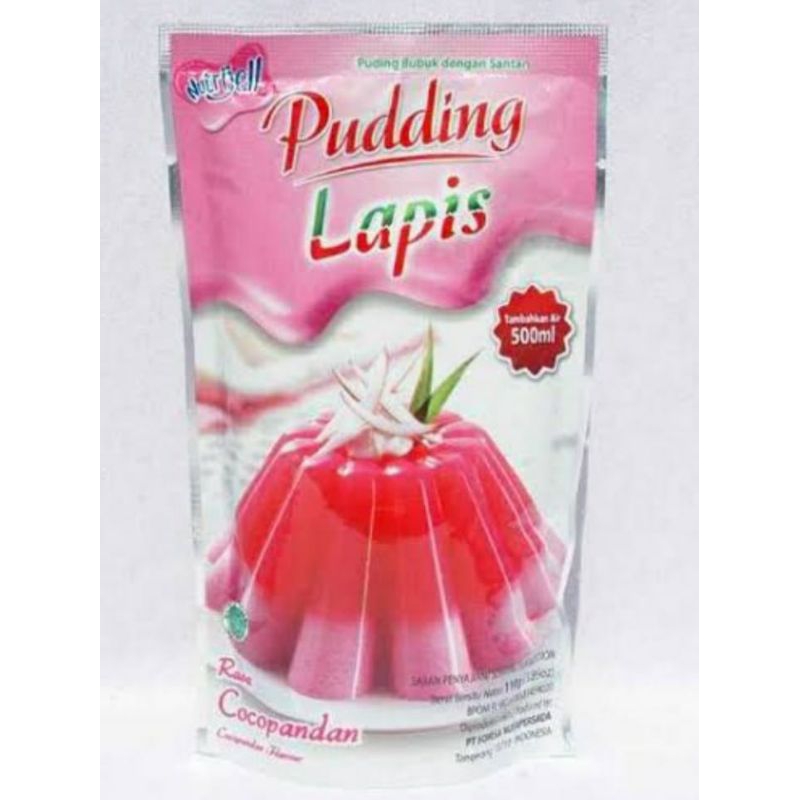 

bahan puding lapis cocopandan gula jawa nutrijel 110gr