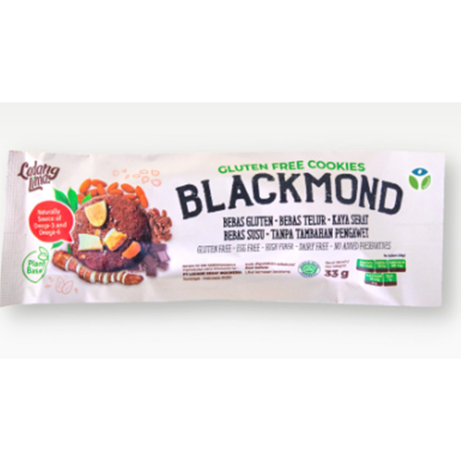 

Ladang Lima - Blackmond Sachet 33gr - Gluten Free