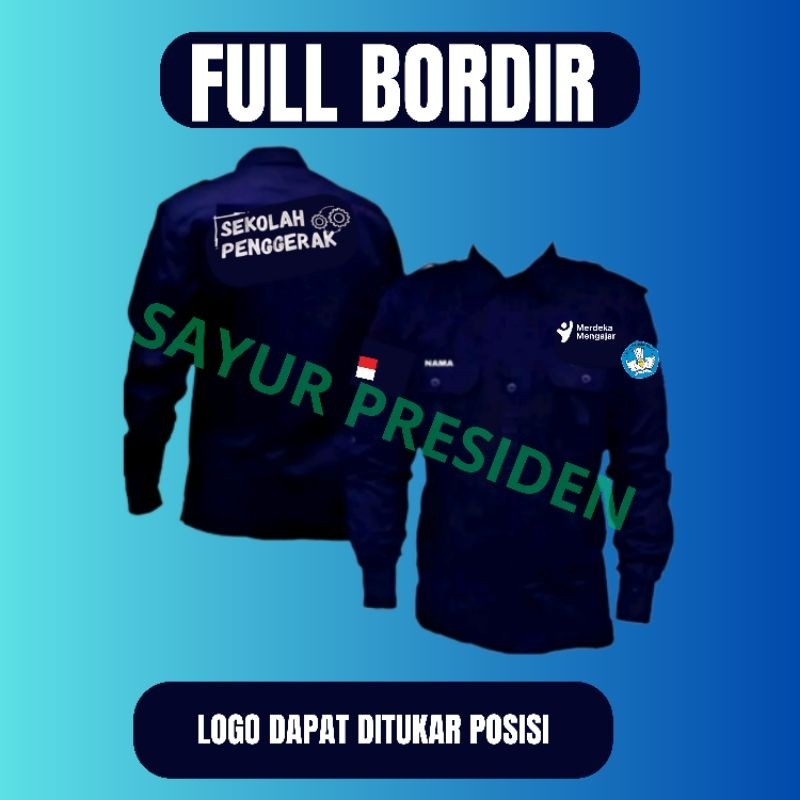 baju sekolah penggerak kemeja sekolah penggerak pdh sekolah Penggerak seragam sekolah Penggerak baju