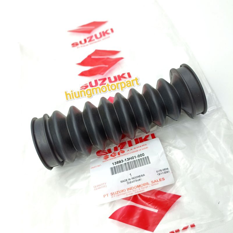 KARET SAMBUNGAN BOX FILTER UDARA SKYWAVE HAYATE 13893-13H01-000 ORIGINAL ASLI SGP SUZUKI GENUINE PAR