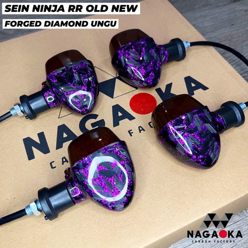 SEN NINJA RR OLD NEW UNIVERSAL RX KING CB GL CARBON FORGED DIAMOND PREMIUM SEIN MOTOR KAWASAKI LED C