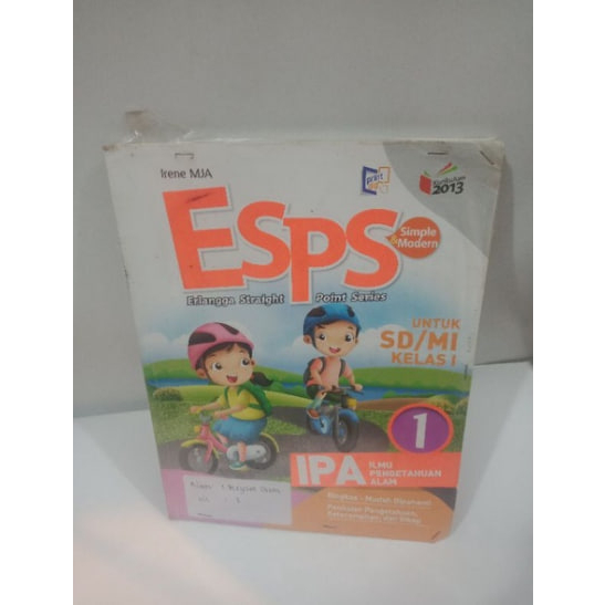 buku esps ilmu pengetahuan alam untuk SD kelas 1