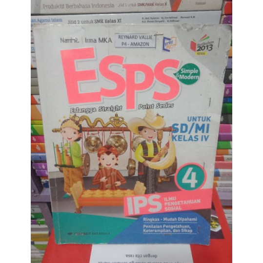 buku esps IPS untuk SD kelas 4