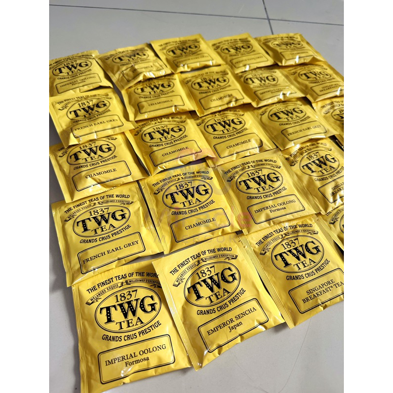 

TWG Tea Original | TWG Tea 1837 | Teh Singapore | TWG Teabag | TWG Tea Sachet | TWG Premium Tea