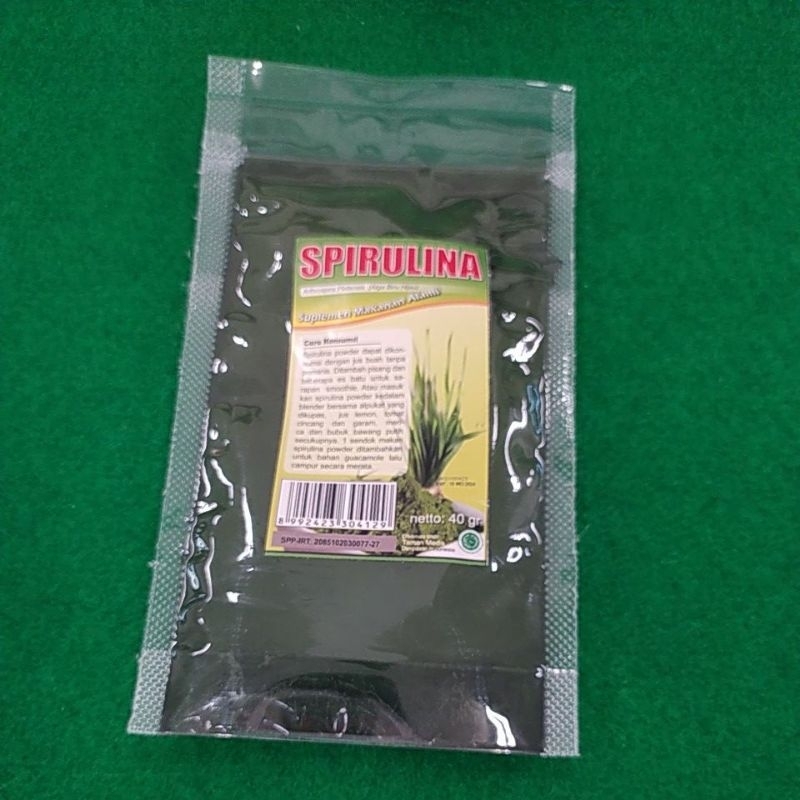 

Spirulina Alga Biru Hijau Alami Bubuk Serbuk Powder Asli Murni Denpasar Bali