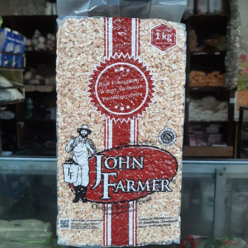 

Kacang sangrai cincang John Farmer 1kg