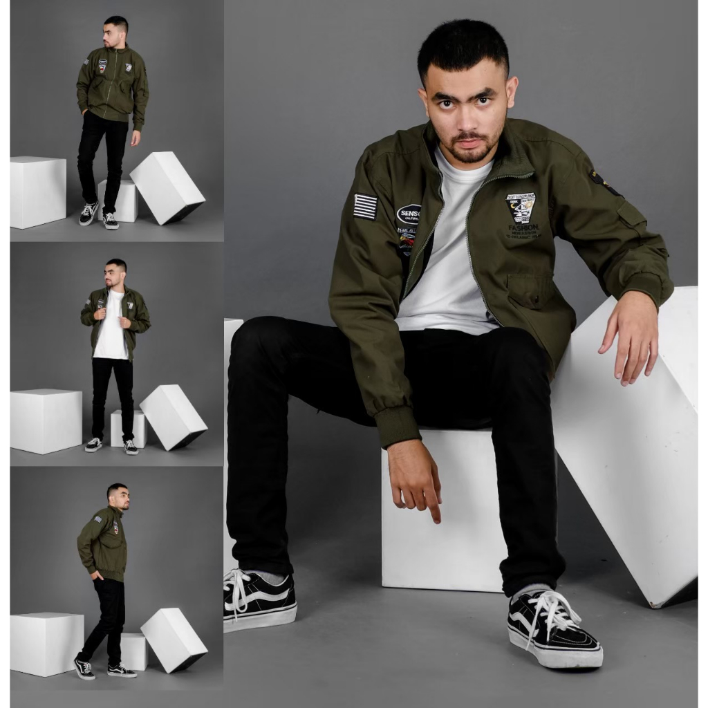 JAKET BOMBER PRIA-JAKET BOMBER MOTIF-JAKET KEREN BOMBER BESEELER BANDUNG