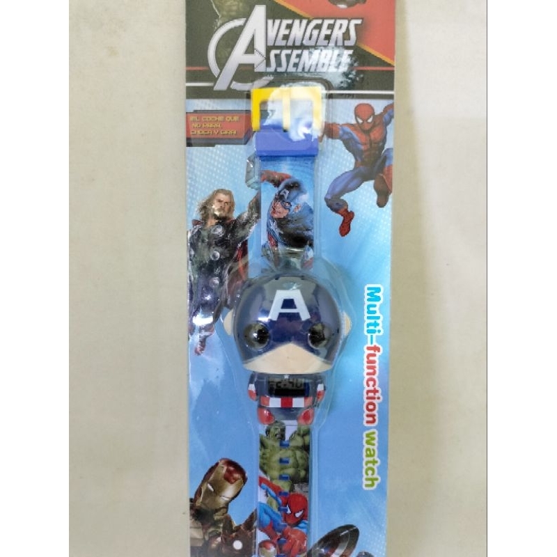 jam tangan anak pencet legend karakter avengers lengkap cewek dan cowok