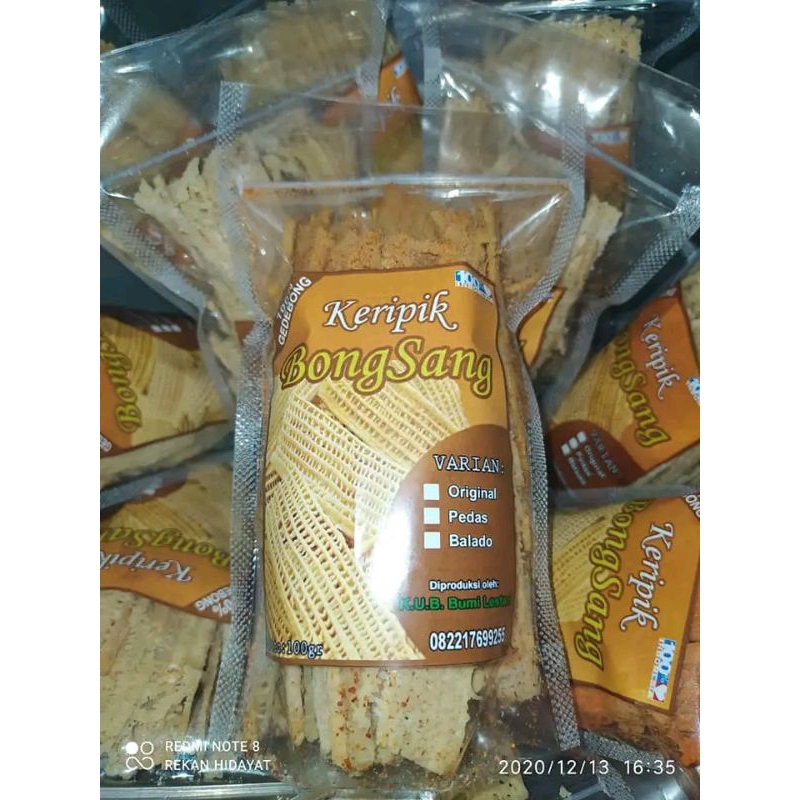 

Keripik Pelepah Pisang - Keripik Bongsang