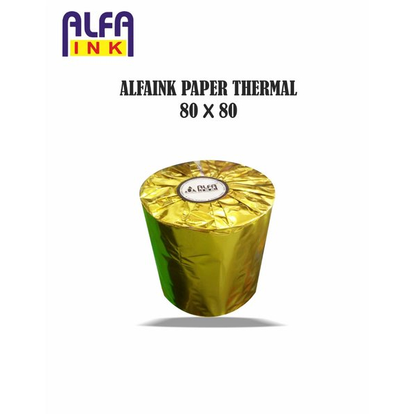 

ALFA INK THERMAL PAPER 80X80MM 65GSM