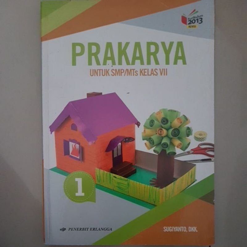 

Buku Prakarya kelas 7 penerbit Erlangga