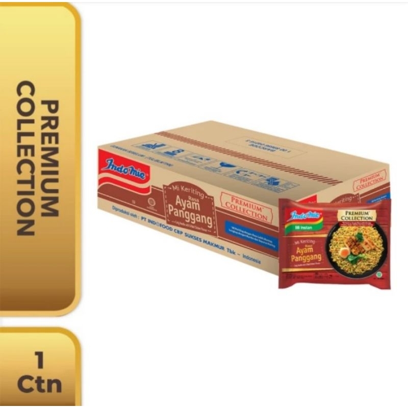 

Indomie Mi Keriting Rasa Ayam Panggang Premium Collection 1 Dus 20pc