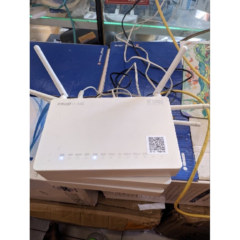 ONT EPON ONU ZTE ZXHN F450 ACCESS POINT WIRELESS WIFI BUKAN F660 F460 F609 GPON ATAU XPON