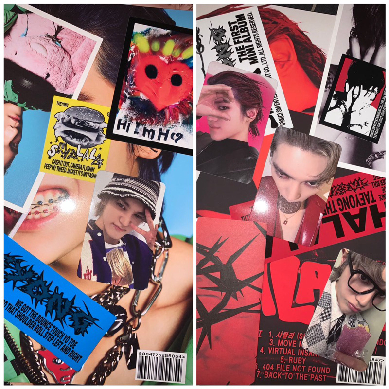 Pc Postcard Taeyong Collector Thorn shalala Pob Music Korea Mukor Ubi Appmus Apple Music