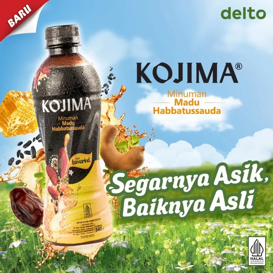 

Kojima Minuman Madu Habbatussauda Rasa Tamarind 340ml