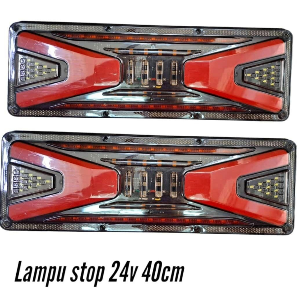 Lampu Rem StopLamp Led Truk Truck Canter Stop lamp 24Volt 40cm
