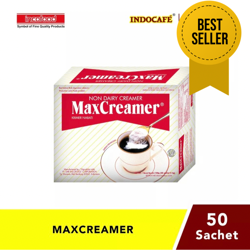 

[Chatter Foods] Max Creamer Isi 50 Sachet