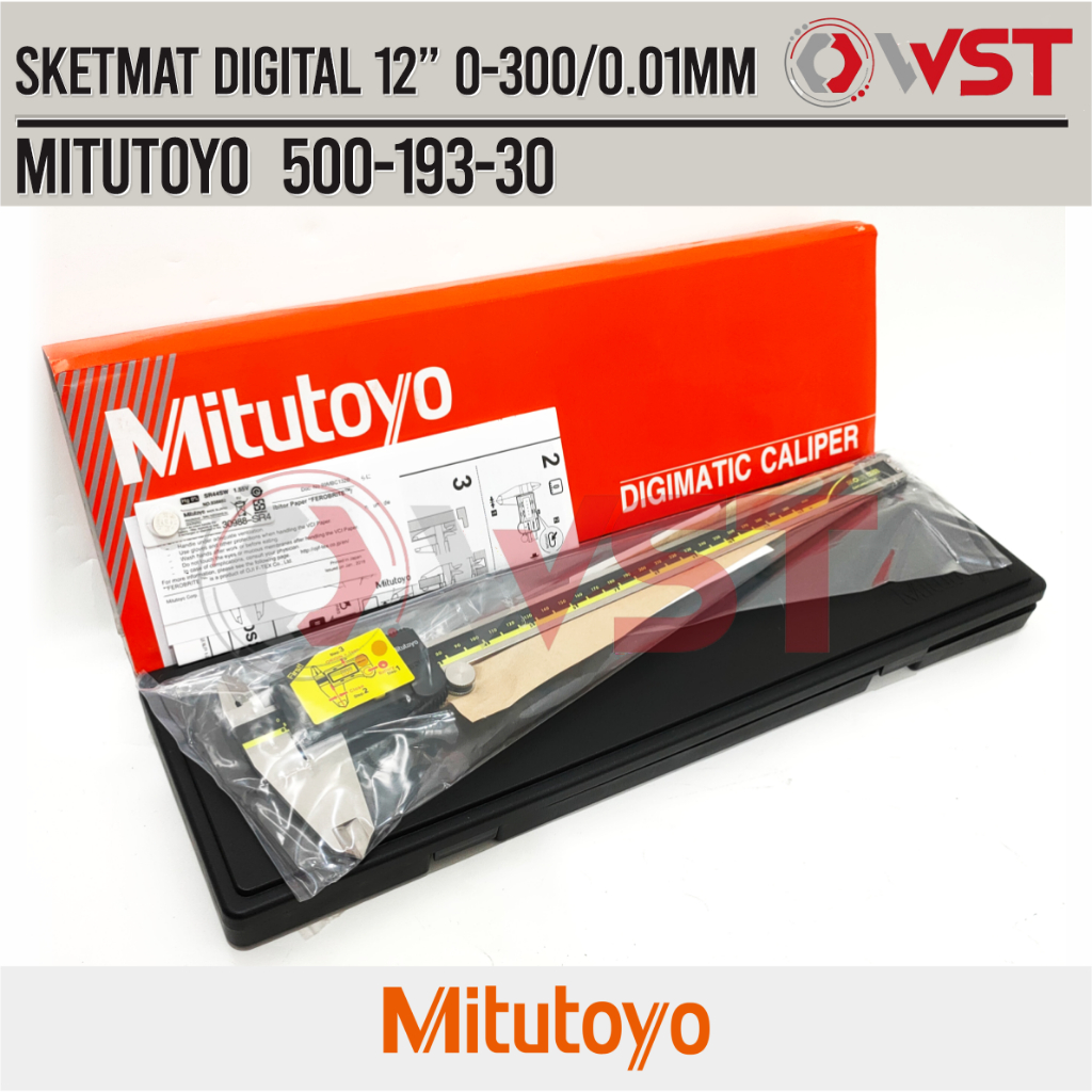 Mitutoyo Sketmat Digital / Digital Caliper 12"/ 0.01mm (500-193)