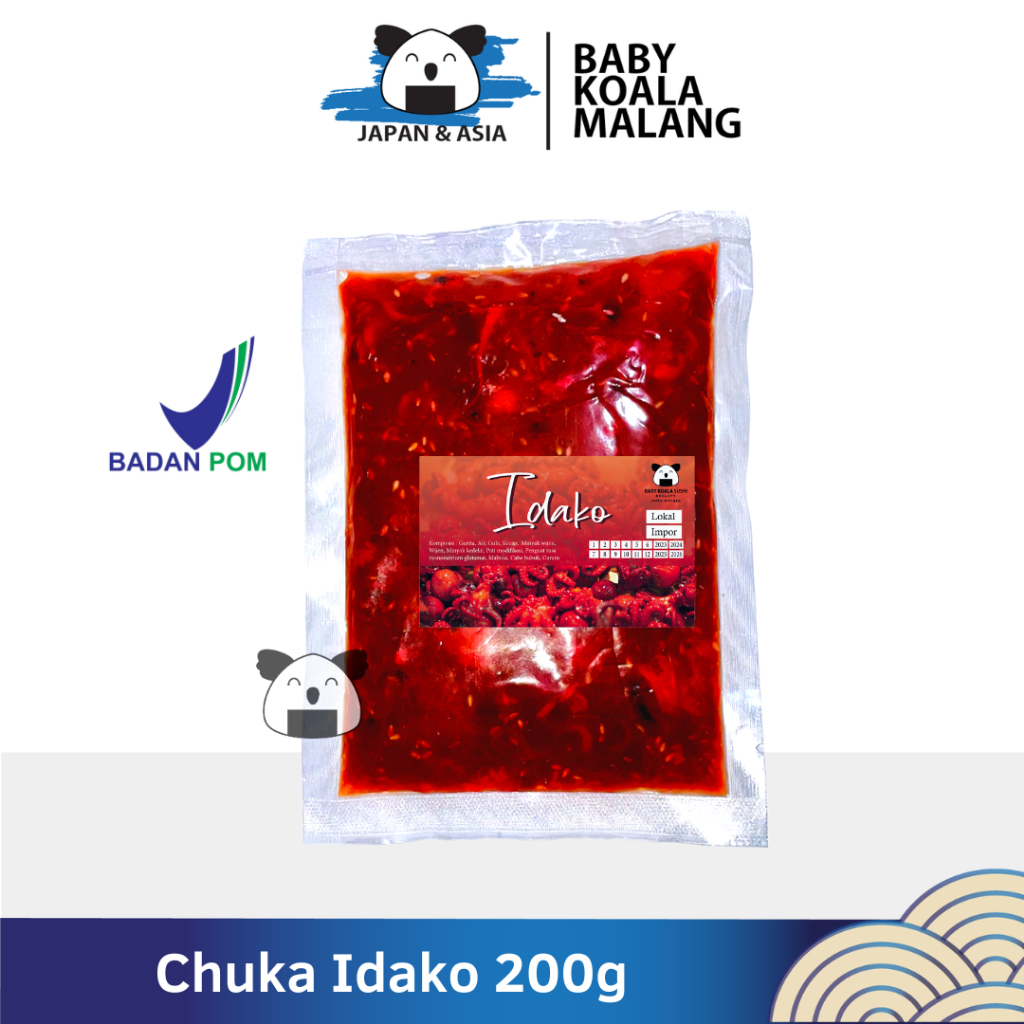 

CHUKA IDAKO 200g HALAL | Frozen Salad Baby Octopus | Salad Bayi Gurita..