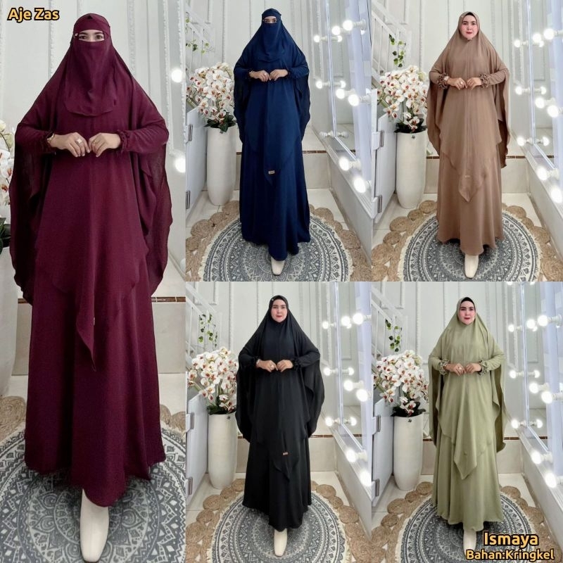 Gamis Ismaya Syari brand AjeZas