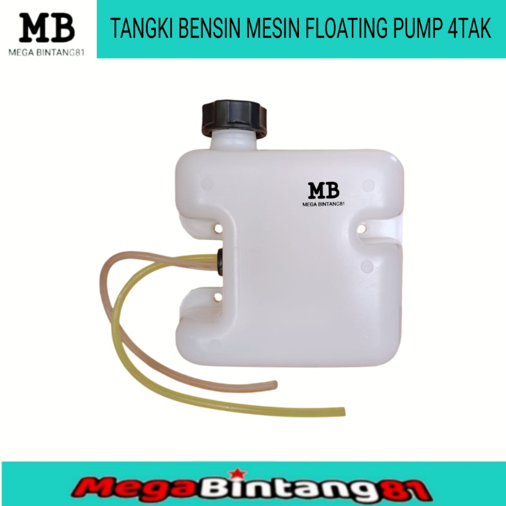 Tangki bensin floating pump mesin siram bawang merah pompa air apung 4Tak
