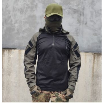 Kaos Combat Shirt BDU 732 Baju Tactical Hoodie Lengan Panjang