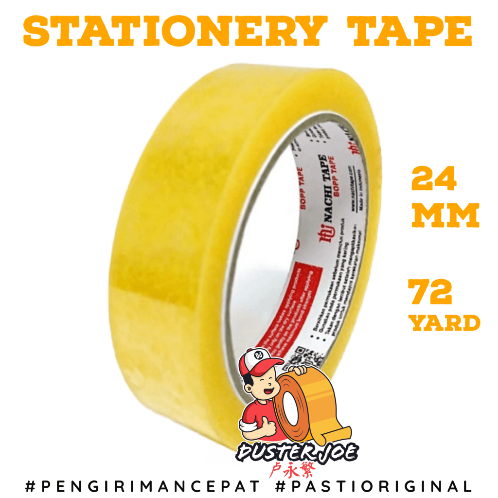 

RK Isolasi Stationery Nachi 1 inch 24mm 72Y Selotip-1 PACK ( isi 6)