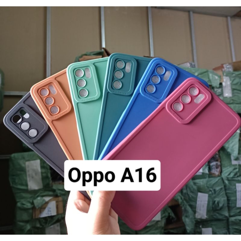 Case Oppo A16 Softcase Protect Camera TPU