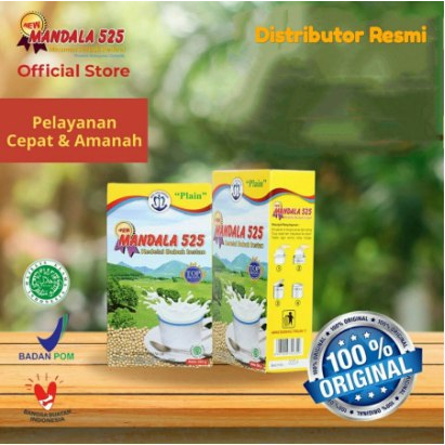 

ULALA BEAUSusu Kedelai bubuk New Mandala 525 resmi BPOM - Susu Mandala 525 - susu kedelai mandala