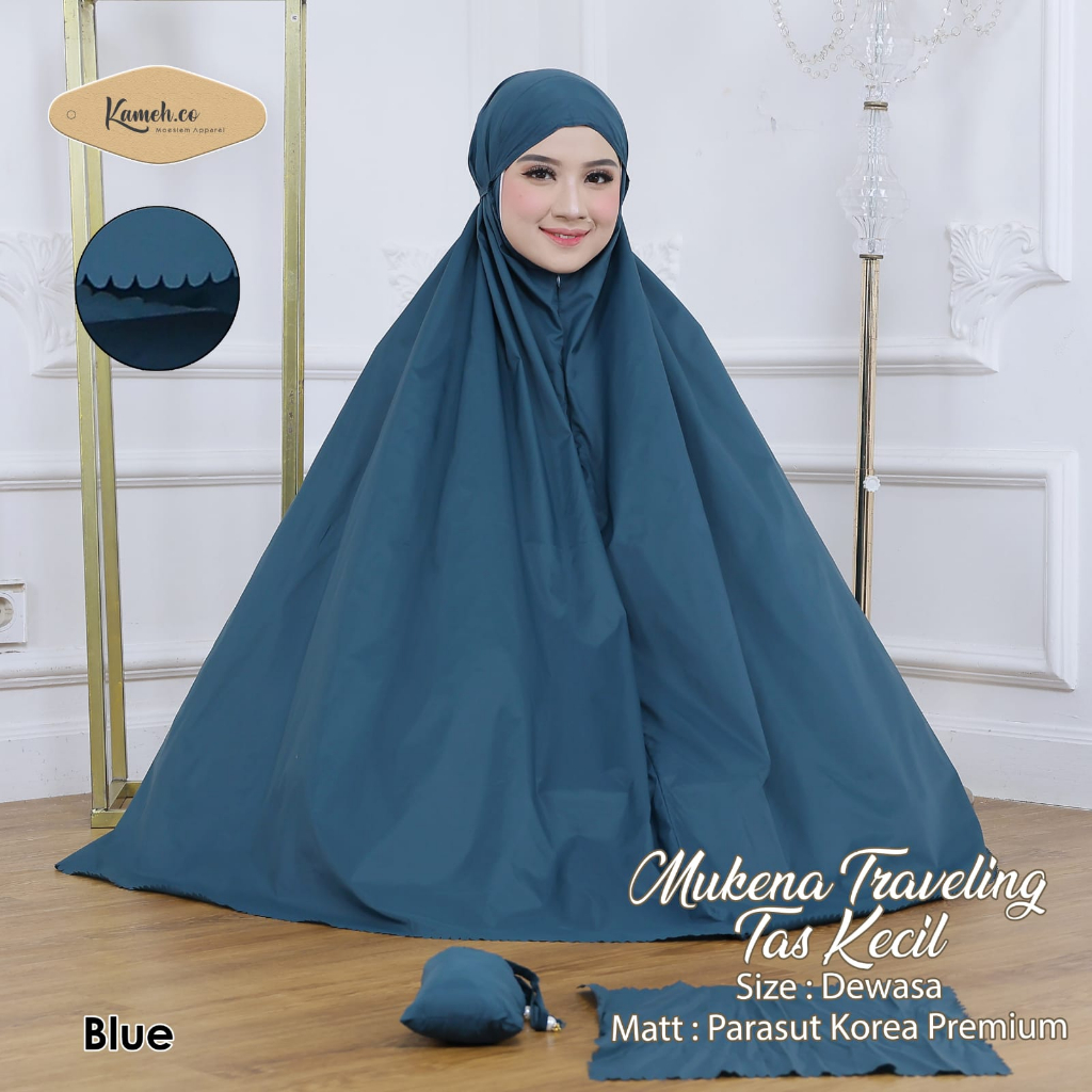 Mukena Tas Mini Traveling Mutiara Dewasa