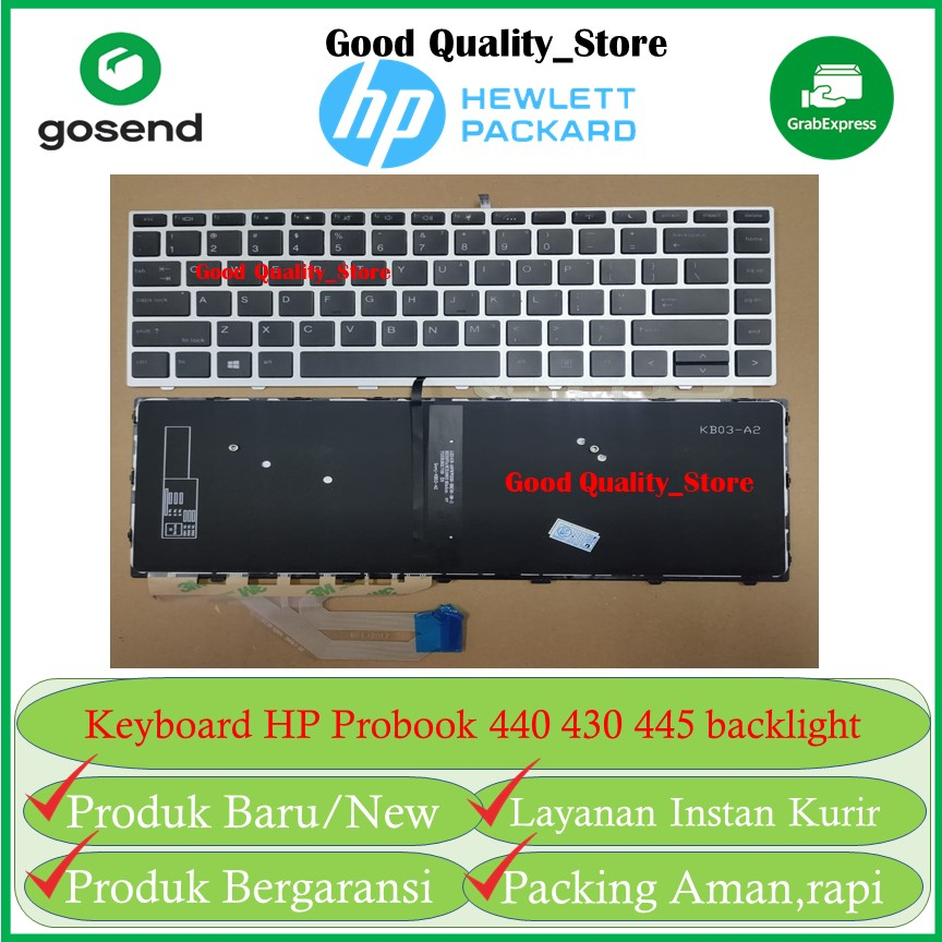 Keyboard HP Probook 440 G5 440 G6 430 G5 445 G5 backlight