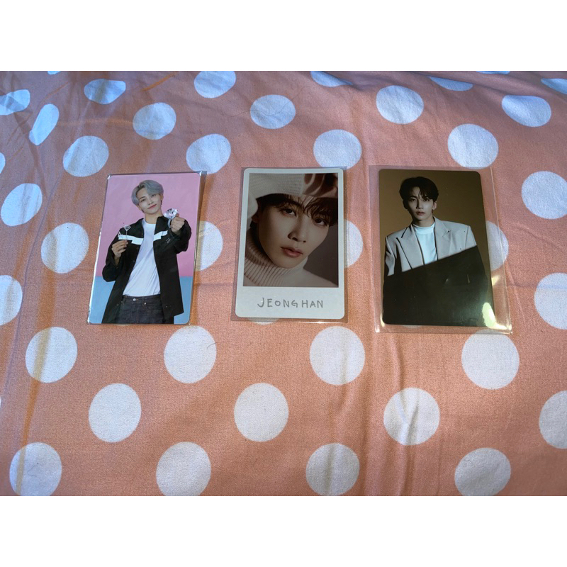 SEVENTEEN jeonghan cargen 4th, trading card pola incomplete