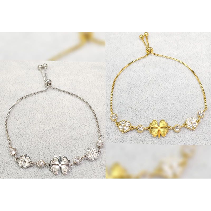 Gelang serut titanium anti karat anti luntur