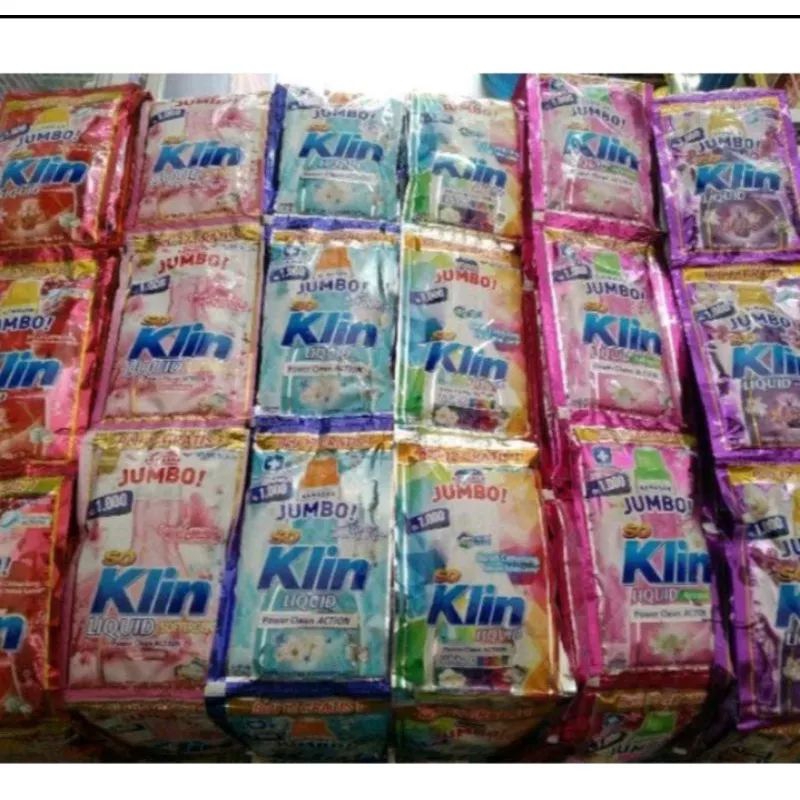 Soklin Liquid Jumbo Detergen Cair 1 Renceng/ Soklin Liquid 1000(12+2)