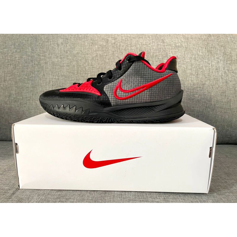 Sepatu Basket Nike Kyrie Low 4 “BRED” Original VNDS
