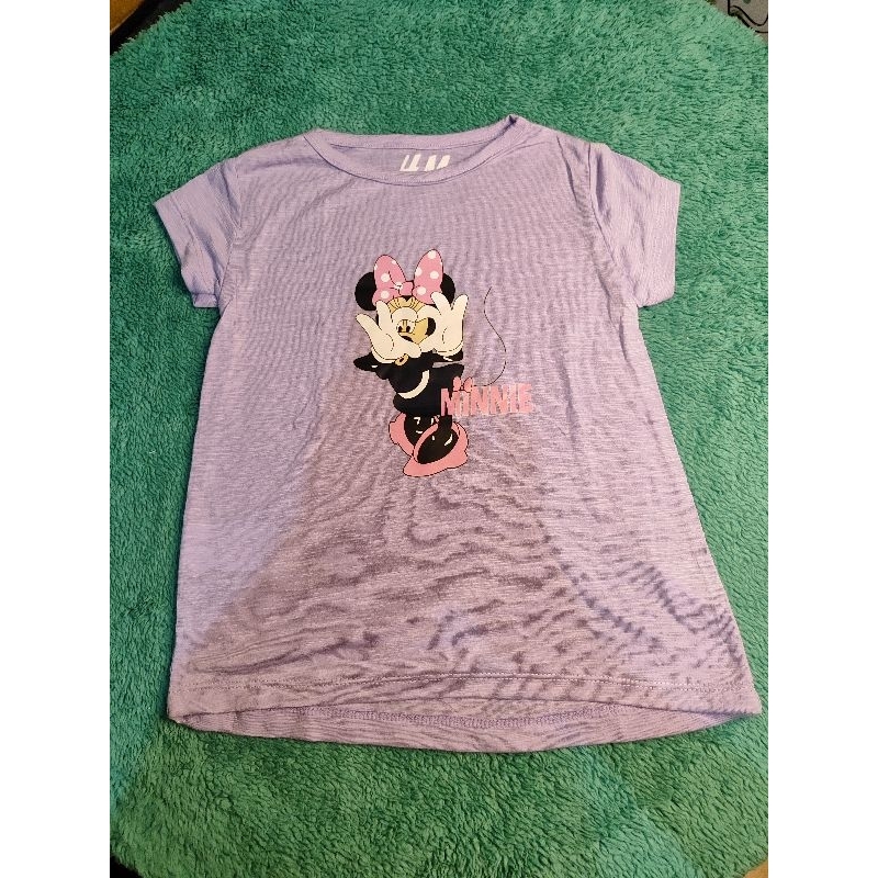 Kaos Anak Perempuan Minnie Mouse