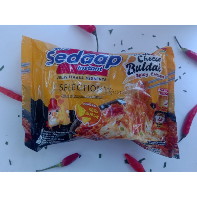 

Sedaap Selection Cheese Bludak/Mie Instan/Mie Goreng