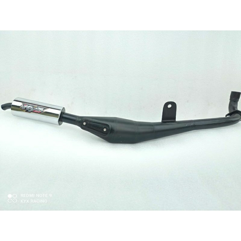 knalpot standar racing Bravo dan RC 100 original KYX racing