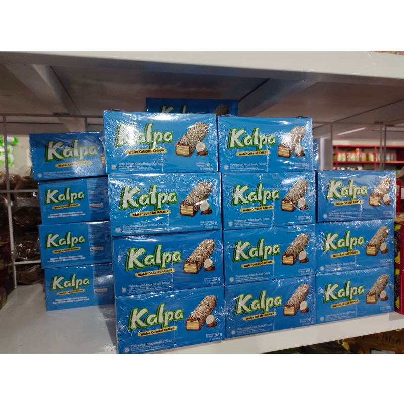 

Kalpa wafer kelapa isi 12