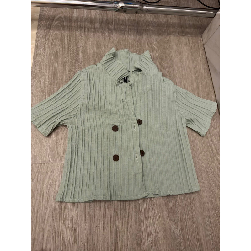 kemeja crop wanita | kemeja kerah perempuan | baju crop wanita