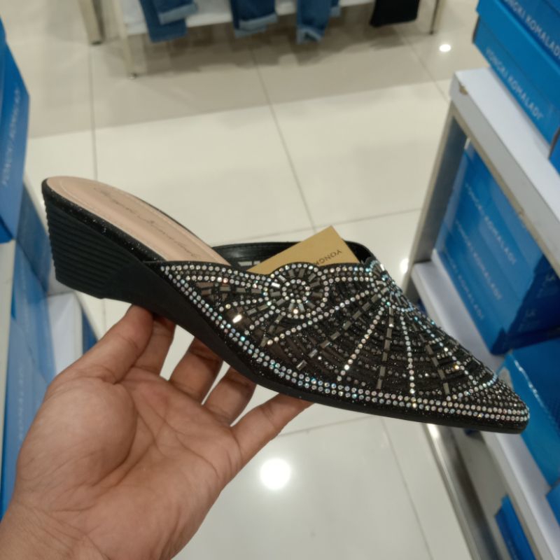 YONGKI KOMALADI BUSTONG WANITA | MULES LANCIP HAK | ORIGINAL