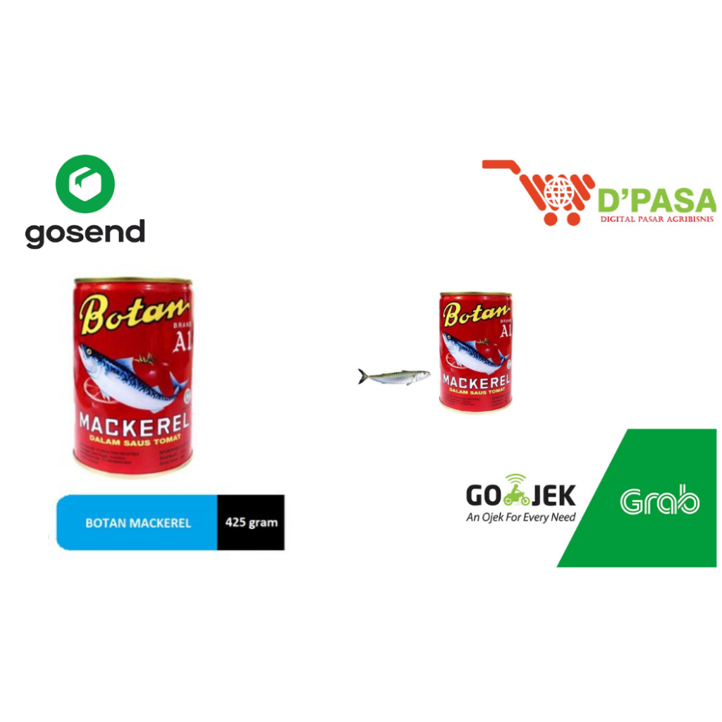 

KIRIM INSTAN sarden Botan Mackerel Besar 425 gr