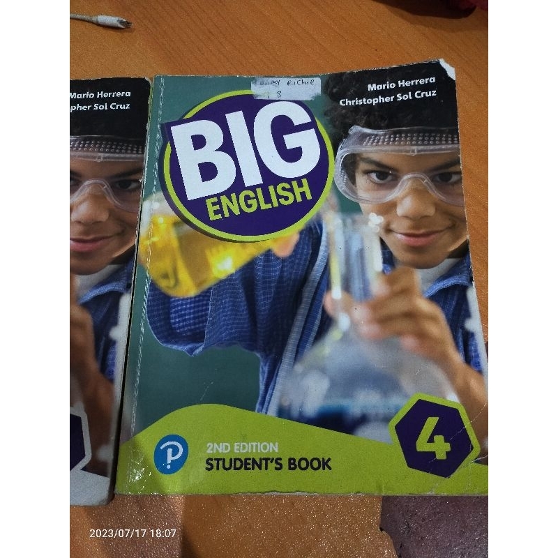

big English 4. workbook dan student book.bekas layak pakai