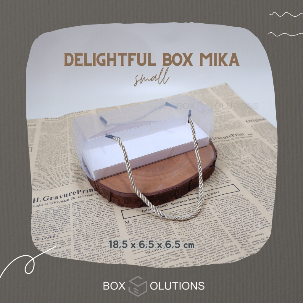 

delightful box mika transparan handle / tali rect S/M/XL - 18,5x6,5x6,5 / 22,5x8x8 / 27,5x11x9,5 cm
