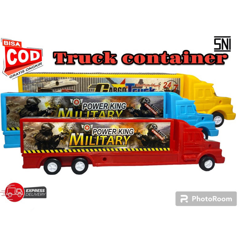MAINAN ANAK TRUK PANJANG KONTAINER