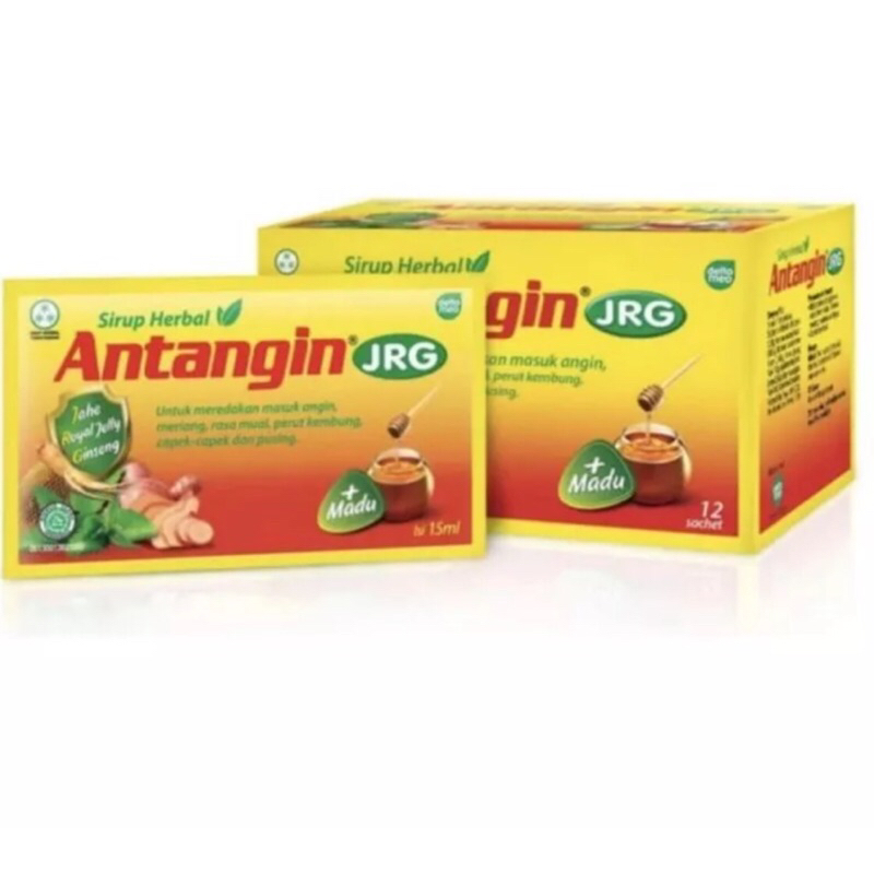 

Antangin JRG Cair (Jahe Royal Jelly Ginseng) Box isi 12