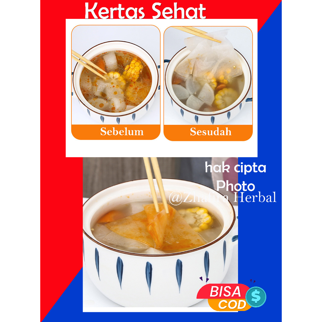 Kertas Penyerap Minyak Makanan /Kertas Serap Minyak /Kertas Minyak Makanan