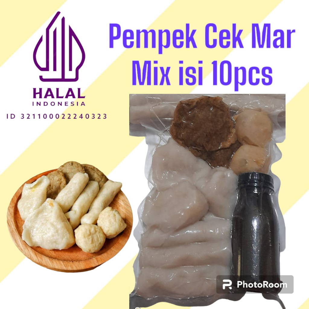 

PEMPEK PALEMBANG CEK MAR MIX KECIL ISI 10PCS