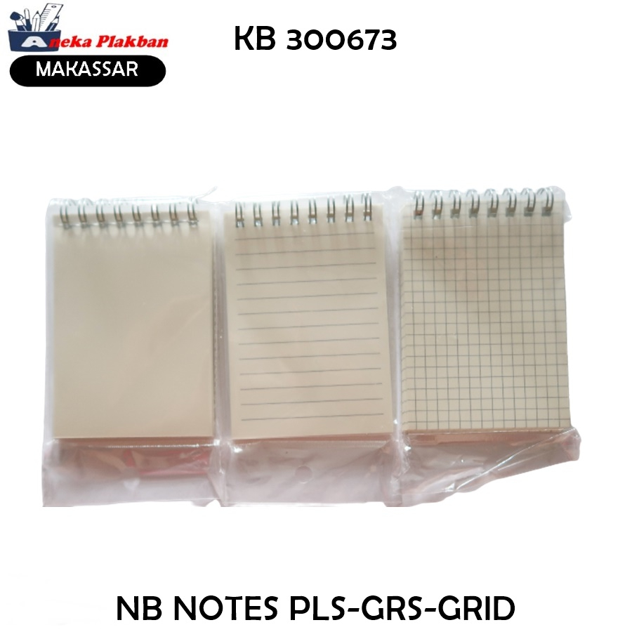 

NOTES KECIL MEMO CATATAN GARIS POLOS KOTAK